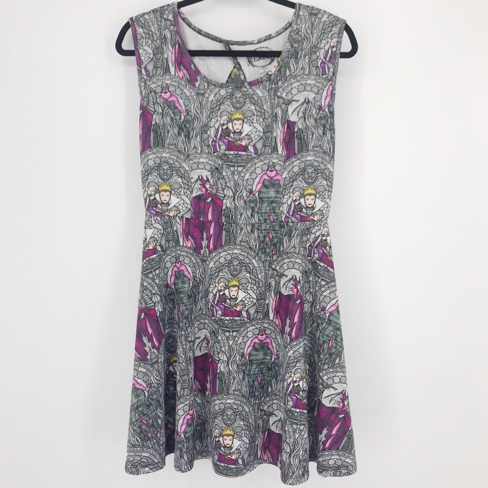 Hot Topic Disney Villains Stained Glass Dress D